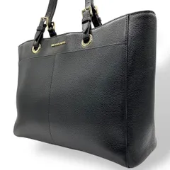 マイケルコース レザー トートバッグ ビジネス A4収納可 ブラック ゴールド金具 ロゴ刻印 ワンショルダー 肩掛け可 大容量 メンズ レディース MICHAEL KORS