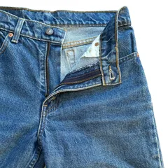 LEVI'S 505 1997年 フィリピン製 ボタン裏359 ストレートデニム ブルー サイズW29 レディースM リーバイス 90'S