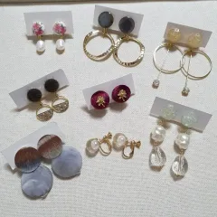 スクリュータイプ イヤリング 8 種 まとめ売り