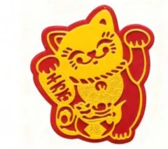 カッティングダイ　招き猫　コラージュ　スクラップブッキング　グリーティングカード　3789