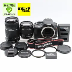 【美品】 Canon EOS Kiss X7 ダブルズームキット Canon キャノン ダブルズームキット EOS Kiss X7 美品 箱入 【公式通販】