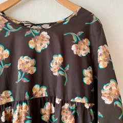 ☆美品☆【JOURNAL STANDARD relume ジャーナルスタンダードレリューム】LIBERTY コットンティアード2way  ブラウス（チュニック丈）　サイズフリー