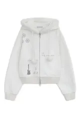 チェ・イェナ(YENA) 着用 HUG YOUR SKIN ハグユアースキン HOT Face the Sun 핫픽스 ファー フードジップアップ