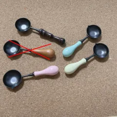 sena様専用ページ 片口 黄色 こびりつきにくい コーティング シーリングスタンプ スプーン シーリングスタンプスプーン