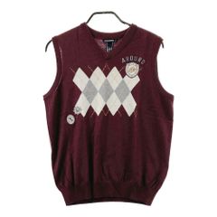 サイズ：M BEAMS GOLF ビームスゴルフ × Keith Haring 長袖ニット