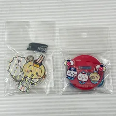 □ちいかわ ホークスホログラムアクリルキーホルダーうさぎ/わくわくゆうえんちアクリルスタンド 2個セット 未開封品 smtketc092860