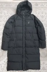 カンゴール フード ダウンジャケット ロング丈 M