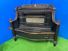 C41アンティーク品✨リンナイ ガスストーブ 都市ガス用 暖炉型 インテリア