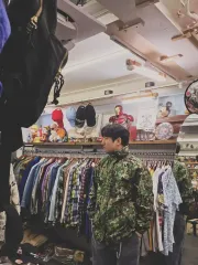 ジャパン ハミングバード カモ ゴアテックス パーカ