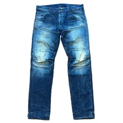 G-STAR RAW 5620 3D LOW TAPERED イタリア製 立体裁断 テーパードデニム インディゴ サイズW32 メンズL ジースターロゥ