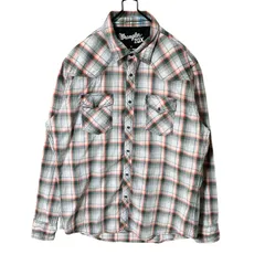 ウエスタン ラングラー XL チェック オーバーサイズ カジュアル シャツ レディース ユニセックス メンズ 古着 長袖
