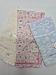 【新品】LAURA ASHLEY レディースハンカチ & タオルハンカチ セット