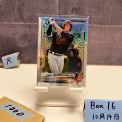 2021 Bowman Chrome Adley Rutschman Baltimore Orioles Mojo Refractor カード