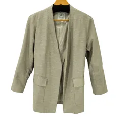 ナノユニバース NANO universe アウトポケット ベルテッド ジャケット レディース JPN：38 