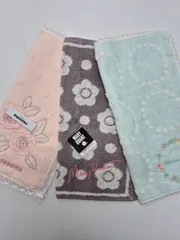 【新品】タオルハンカチ 3枚セット renoma・MARY QUANT・Afternoon Tea