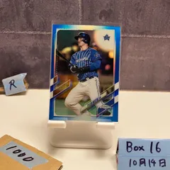 2021 Topps Chrome NPB Tyler Austin 107/150 Yokohama DeNA BayStars Blue Refractor Parallel カード