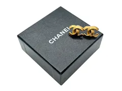 極美品 CHANEL シャネル ヴィンテージ ココマーク ピアス 重量約5.0g 00T刻印 マットゴールド メタル GP 両耳用 中古 4b009794