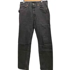 リーバイス Levis USA製 ボタン裏553 501 先染め ブラック メンズ 34inch 