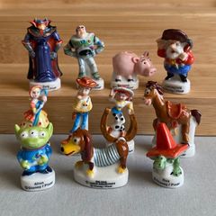 토이 스토리의 페이브/11개 세트/프랑스 잡화/도기 미니어처/브로칸트/빈티지/담의 시/행운의 작은 도기