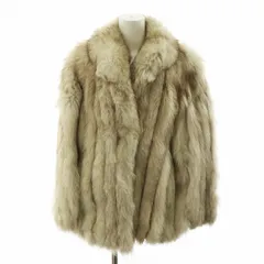 ✨美品✨サガフォックス 毛皮コート ハーフコート フォックス 銀タグ 良品 サガフォックス ファーコート シルバーフォックス 毛皮 肉厚 銀