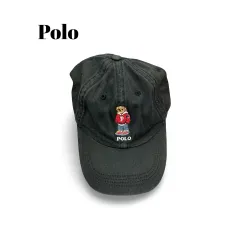 ポロ ラルフローレン ブラック ポロベア ベースボールキャップ