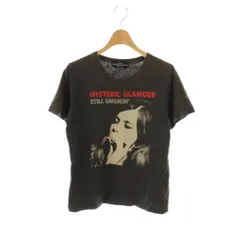 ヒステリックグラマー HYSTERIC GLAMOUR プリント Tシャツ カットソー チャコール /CX ■OS