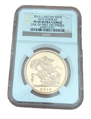 1987年 W ゴールド $5 5ドル NGC PF70UC コンスティチューション