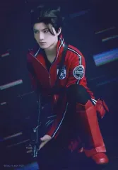 【中古】生写真(男性) 小南光司(嵐山准)/膝上・キャラクターショット/「ワールドトリガー the Stage」ブロマイド(個人セット)