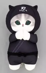 【中古】ぬいぐるみ 忍者にゃん(黒) BIGぬいぐるみ 「mofusand」