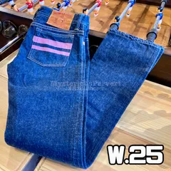 MP015) MOMOTARO JEANS 7003SP 出陣 25インチ レディース タイトストレートデニムパンツ 現状品のサムネイル