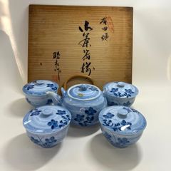 深川製磁 茶器揃 湯呑 急須 セット5客 未使用 宮内庁御用達食器 - メルカリ