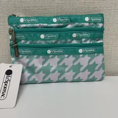 LESPORTSAC レスポートサック　3段ポーチ ジップポケット ポーチ
