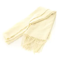 B&Y ユナイテッドアローズ BEAUTY&YOUTH ビューティー&ユース CASHMERE マフラー ストール フリンジ ベージュ /MM ■MT 