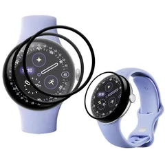 対応 Google Pixel Watch 4 41mm フィルム 【3枚セット】 グーグル ピクセルウォッチ 4 41mm 保護フィルム PET複合材 液晶保護 炭素繊維 3D曲面 全面保護 高速反応 キズ修復機能 高透過率 指紋防止 気泡ゼロ SNK3-P