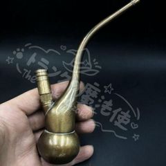 新年ギフト銅器 煙袋 煙管 老寿星水煙袋 水煙壺 煙袋鍋 工芸品美術品 置物CZW1207P588