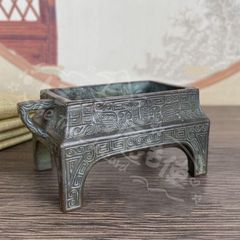 新年ギフト神話 青龍 銅製品 装飾品 工芸品 美術品 置物CZW1207P513