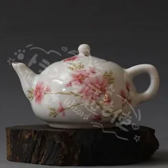 根付 唐子と桃 吉祥彫刻 細密細工 天然素材 ヴィンテージ レア ストア