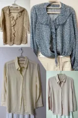 レディース ブラウス 4点 まとめ M ルーズフィット 良好 :)