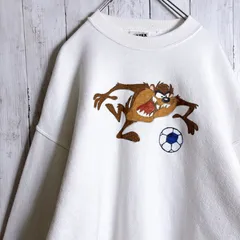 【海外モデル】90s TULTEX ルーニー・テューンズ ダズ スウェット #4