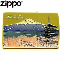 ZIPPO 2BS-五重富士 五重塔 富士山 日本 和柄