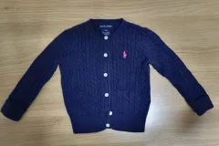 ポロ ラルフローレン キッズ ネイビー カーディガン 18M
