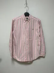 ポロラルフローレン ストライプ シャツ 55サイズ程度