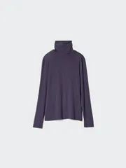 ユニクロ Lサイズ 2毎セット  ヒートテックウルトラライト タートルネックTシャツ  ブラック 新品