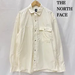 ザノースフェイス NR12552 L/S NUPTSE SHIRT アイボリー XL メンズ XL ISItems【USED】【古着】【中古】50148279