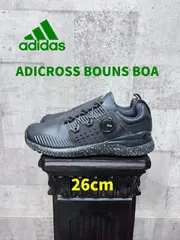 アディダス アディクロス バウンス ボア 26cm adidas Adicross Bounce BOA ダイヤル式 スパイクレス B37337