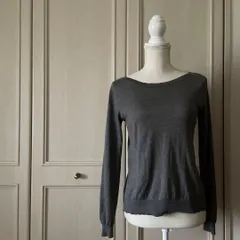 ＠　UNTITLED アンタイトル ニット セーター カシミヤ　カシミア　cashmere　シルク　絹　SILK 長袖 シルク Knit　お呼ばれ　デート　オフィスカジュアル　食事会　可愛い　お出かけ　上品　無地