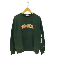 モマ MOMA REVERSE WEAVE リバースウィーブ ロゴパッチ クルーネック スウェット メンズ import：M 