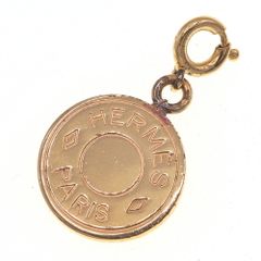 HERMES)セリエ(Sellier)ペンダントトップ(チャーム)ヴィンテージ HERMES)セリエ(Sellier)ペンダントトップ(チャーム)ヴィンテージ