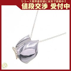 美品】TIFFANYバタフライネックレスSV925シルバー箱付ティファニー 