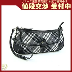  バーバリーブルーレーベル ショルダーバッグ ブラック